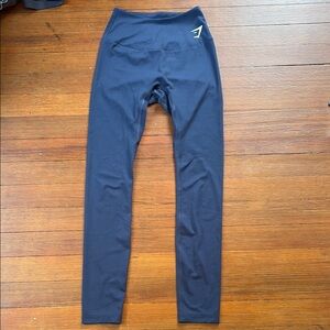 Gymshark Blue Leggings Full-Length Streamlined